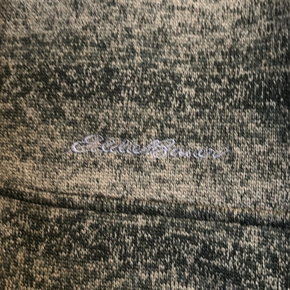 Eddie Bauer men’s quarter snap fleece sweater size large - Picture 4 of 8